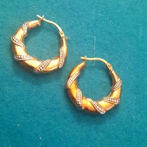 Vintage Mom Jordan 925 earrings